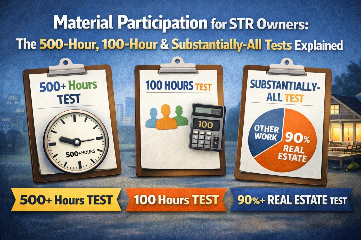 The 7 Material Participation Tests You Must Know